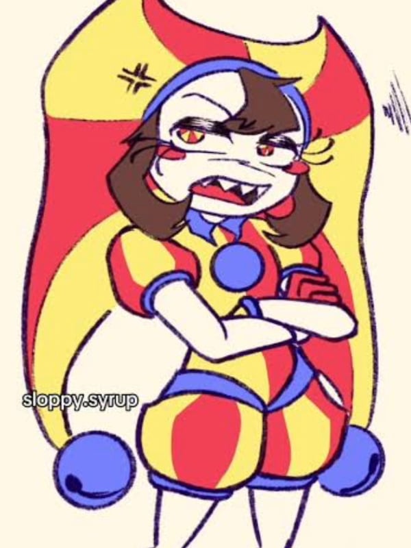 Chat with Evil Pomni, the  character AI chatbot