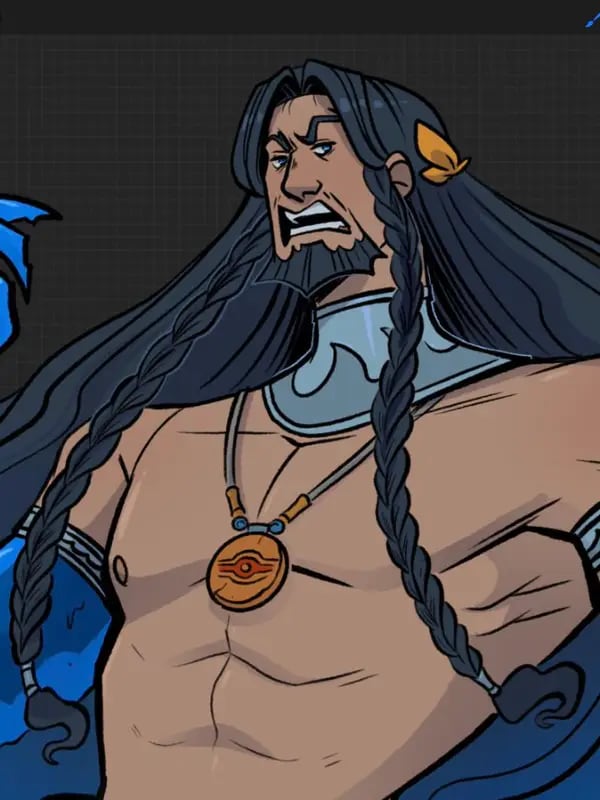 Chat with Poseidon, the  character AI chatbot