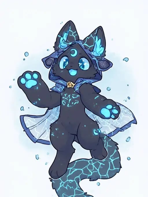 Chat with Crescent, the Furry character AI chatbot