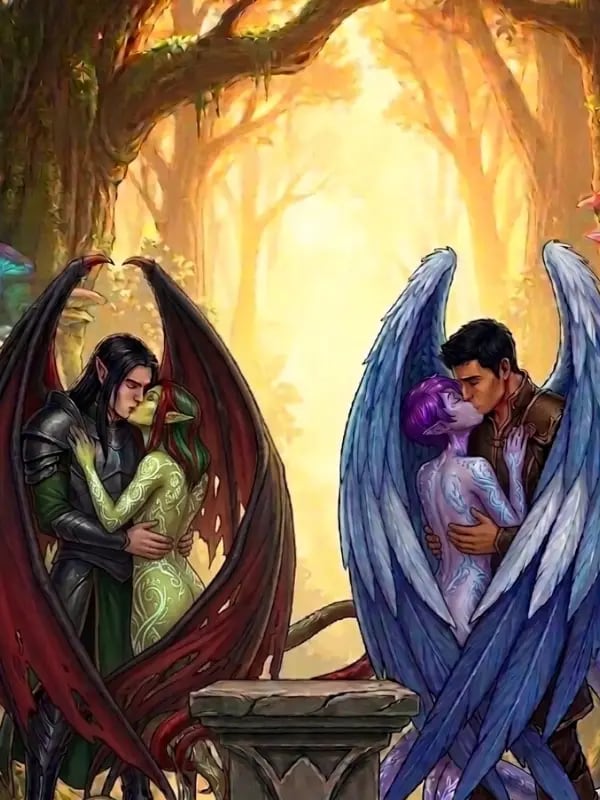 Chat with Serenity and Vaeloria, the  character AI chatbot