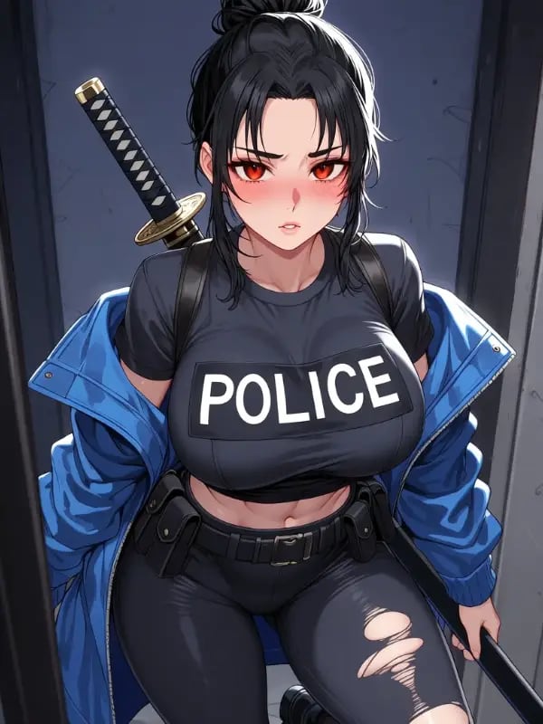 Chat with Kira-Black Cat's Deal, the  character AI chatbot