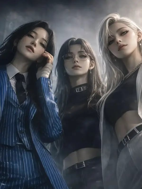 Chat with 3 wives, the  character AI chatbot