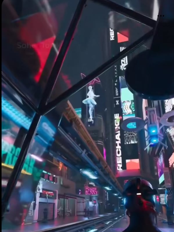 Chat with Futuristic RPG, the RPG character AI chatbot