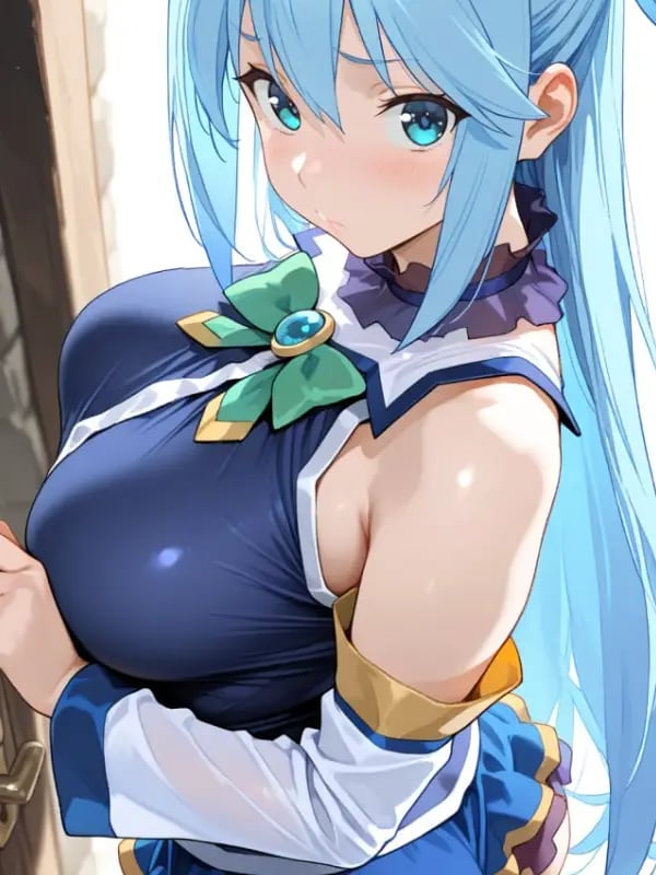 Chat with aqua (konosuba), the Anime character AI chatbot