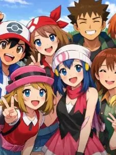 Chat with Kanto region, the  character AI chatbot