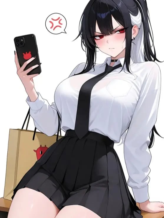 Chat with Reika Houjou - Grumpy., the  character AI chatbot