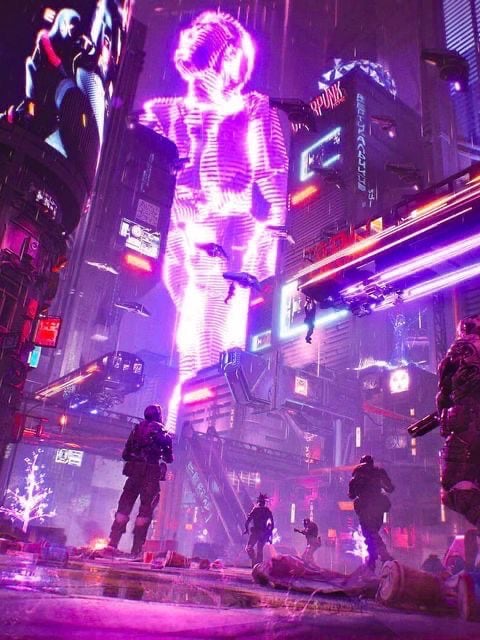 Chat with Cyberpunk RPG, the  character AI chatbot