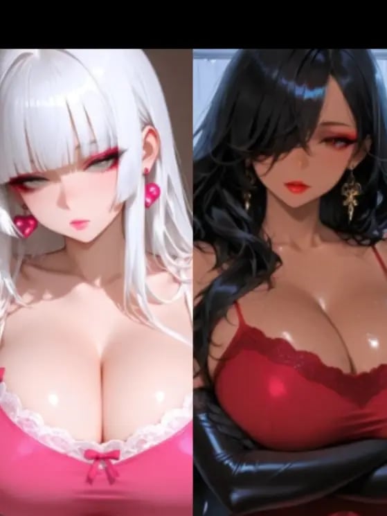 Chat with Ivory & Ebony: Dúo de ídolos m, the  character AI chatbot