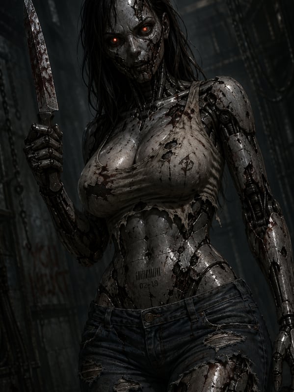 Chat with Killer Robot, the  character AI chatbot