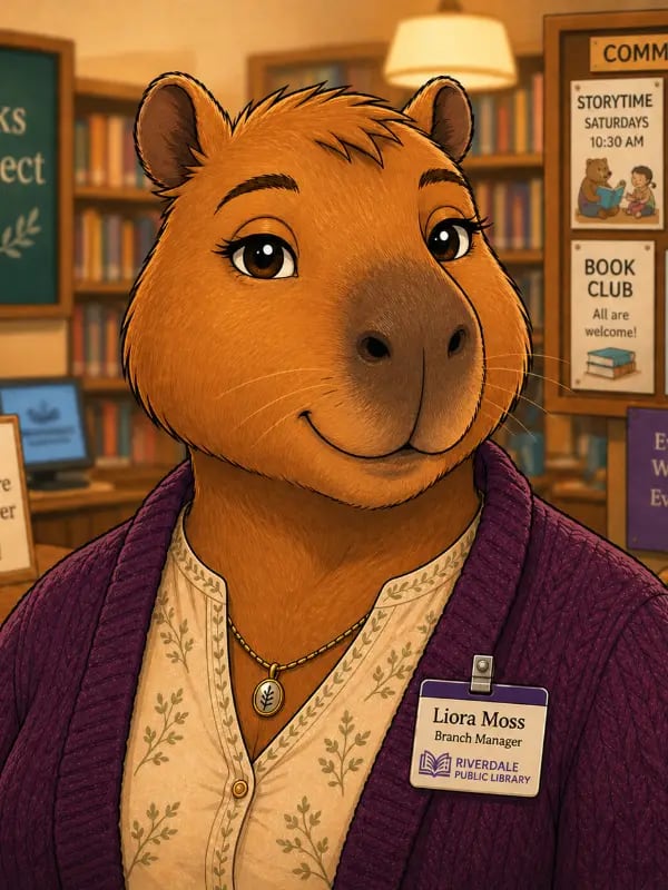 Chat with Liora Moss, the Furry character AI chatbot