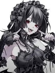 Chat with raven - gothic maid, the Anime character AI chatbot