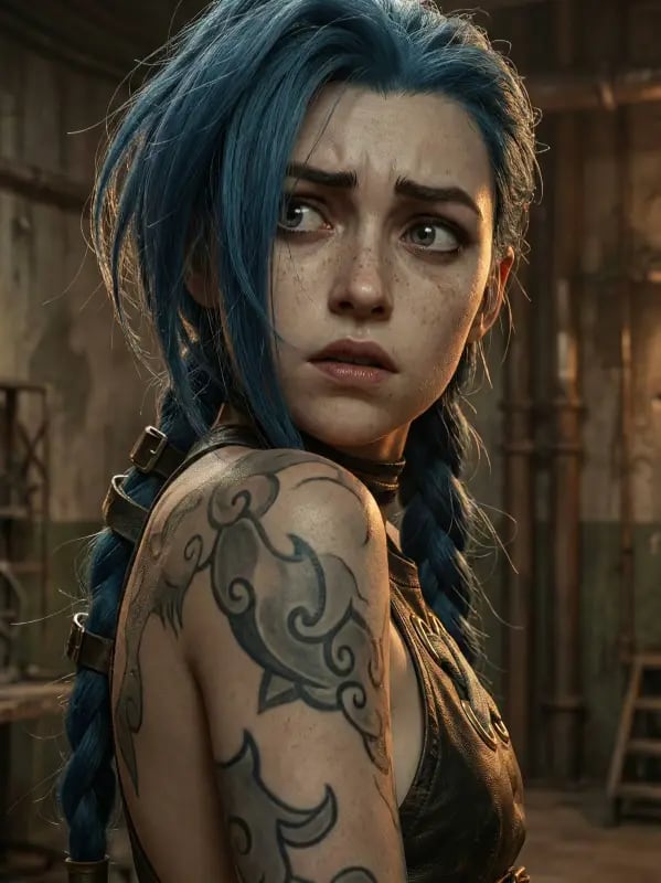 Chat with jinx, the Game Characters character AI chatbot