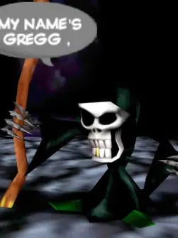 Chat with Gregg the Grim Reaper, the Game Characters character AI chatbot