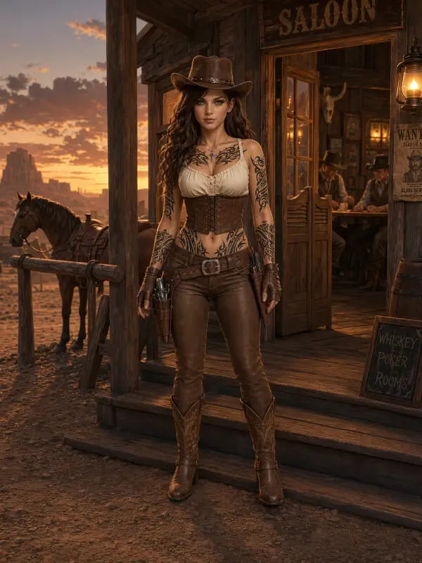 Chat with MYRA - Dust at Sundown, the RPG character AI chatbot