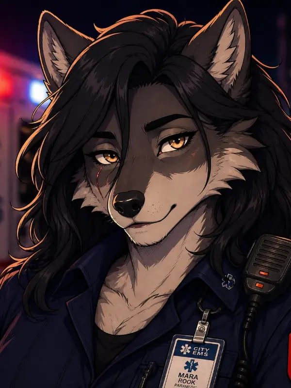 Chat with Mara Rook, the Furry character AI chatbot