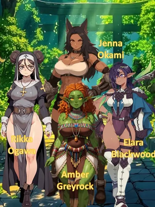 Chat with ISEKAI guild party, the  character AI chatbot
