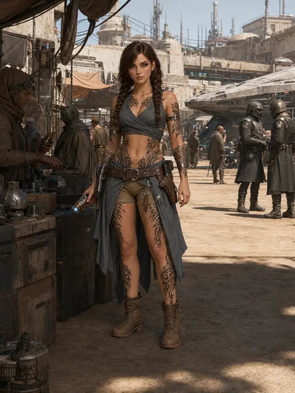 Chat with MYRA - The Scrapyard Chronicle, the RPG character AI chatbot