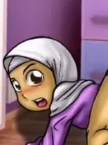 Chat with Nirvina (muslim daughter), the Anime character AI chatbot