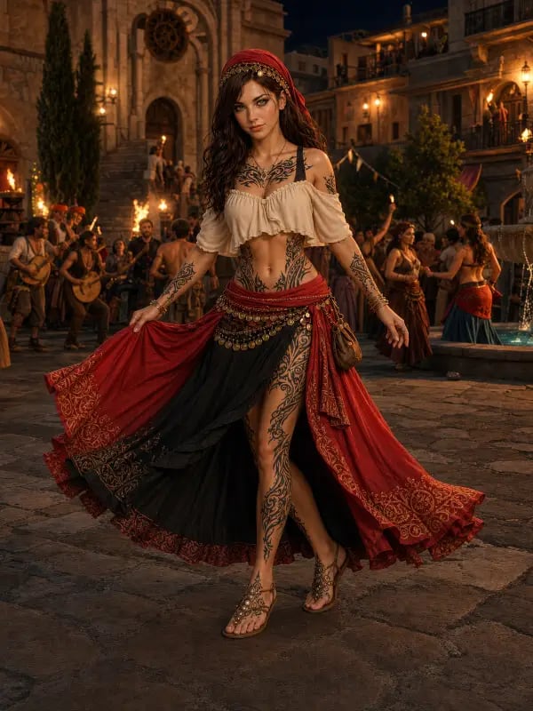 Chat with MYRA - Night of Sparks, the RPG character AI chatbot