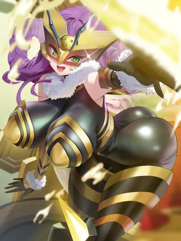 Chat with QueenBeemon (Digimon), the Anime character AI chatbot