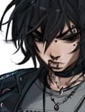 Chat with Goth Boy, the Anime character AI chatbot