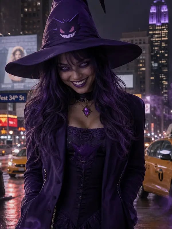 Chat with Gengar Witch, the Romance character AI chatbot