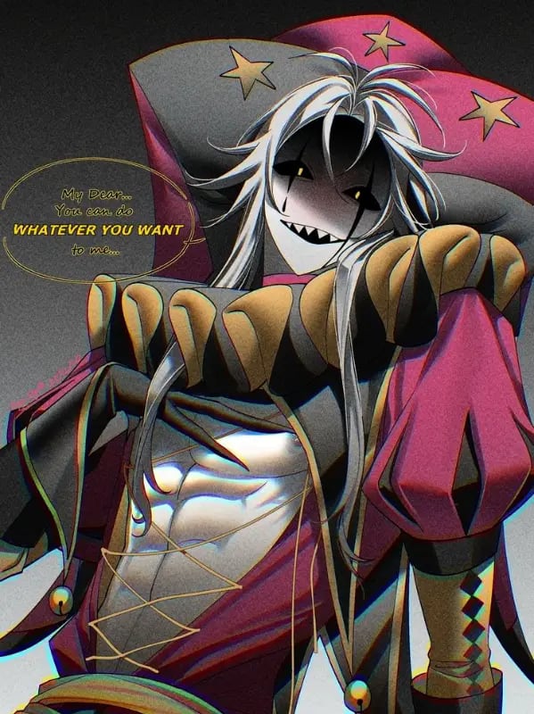 Chat with 🔺️🎗~ Pierrot ~🎗🔺️, the Anime character AI chatbot