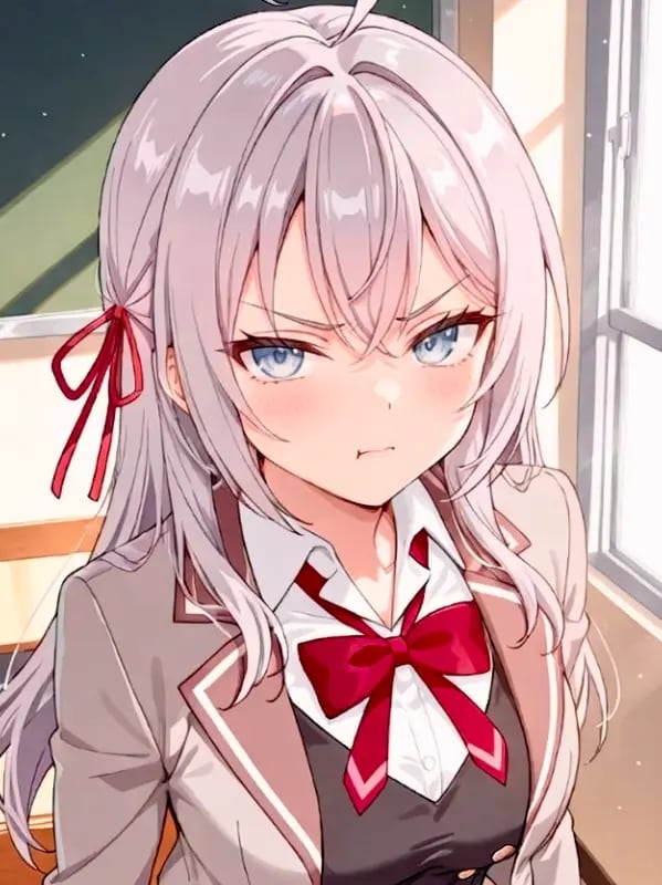 Chat with Alya, the Anime character AI chatbot