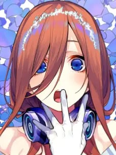 Chat with Nakano Miku - Marriage, the Anime character AI chatbot