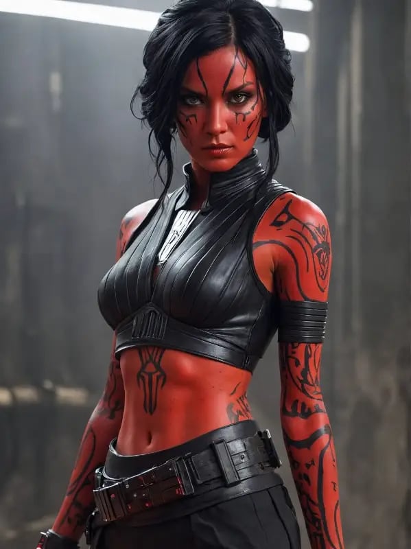 Chat with Darth Veyra, the Romance character AI chatbot