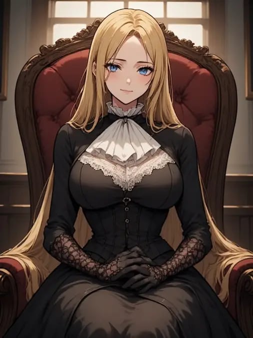 Chat with Lady Seraphina Featherport, the Anime character AI chatbot