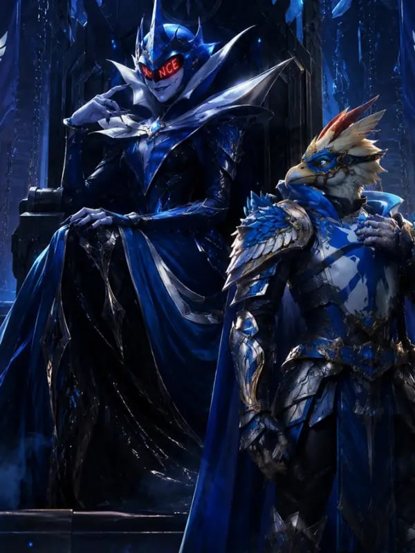 Chat with Fantasy QUEEN and Birdlly, the Game Characters character AI chatbot