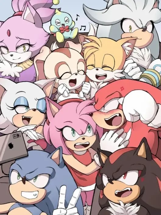 Chat with Sonic friends party, the Game Characters character AI chatbot