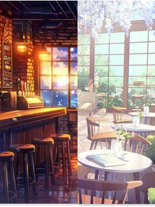 Chat with Bartender/Barista, the Anime character AI chatbot