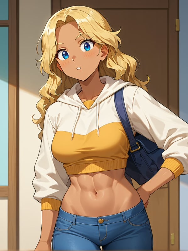 Chat with Zoe Harper, the Anime character AI chatbot