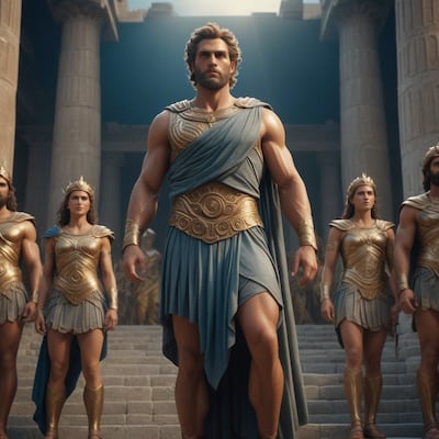 Chat with Life of Greek god, the Anime character AI chatbot