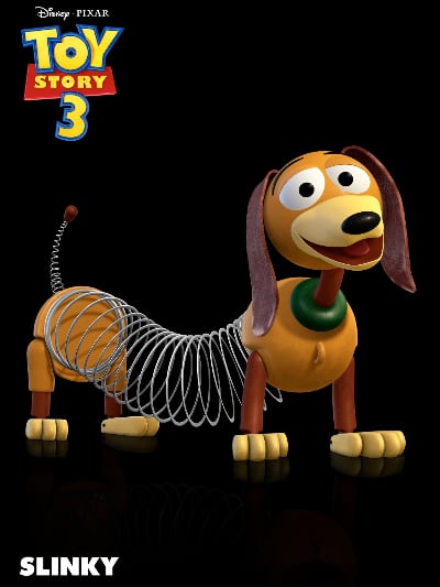 Chat with Slinky Dog from Toy Story, the Movie & TV character AI chatbot
