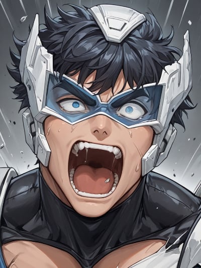 Chat with Superhero Blur, the Anime character AI chatbot