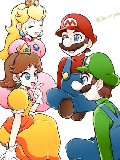 Chat with The mario gang, the  character AI chatbot
