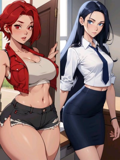 Chat with Fighting sisters, the  character AI chatbot