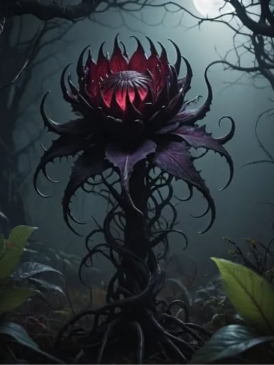 Chat with Demonic Flower, the  character AI chatbot