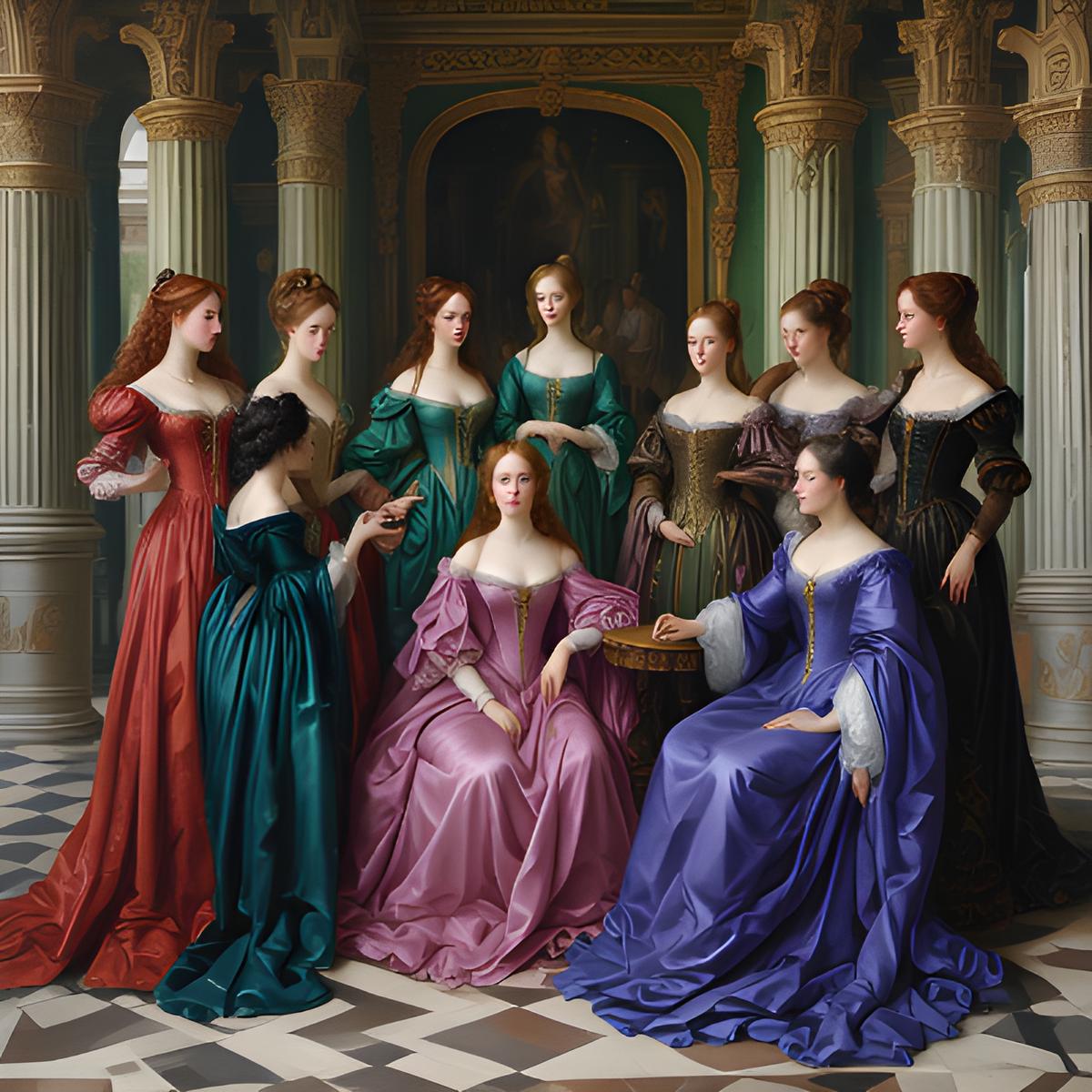 Chat with Six wives of the King Henricus, the OC character AI chatbot