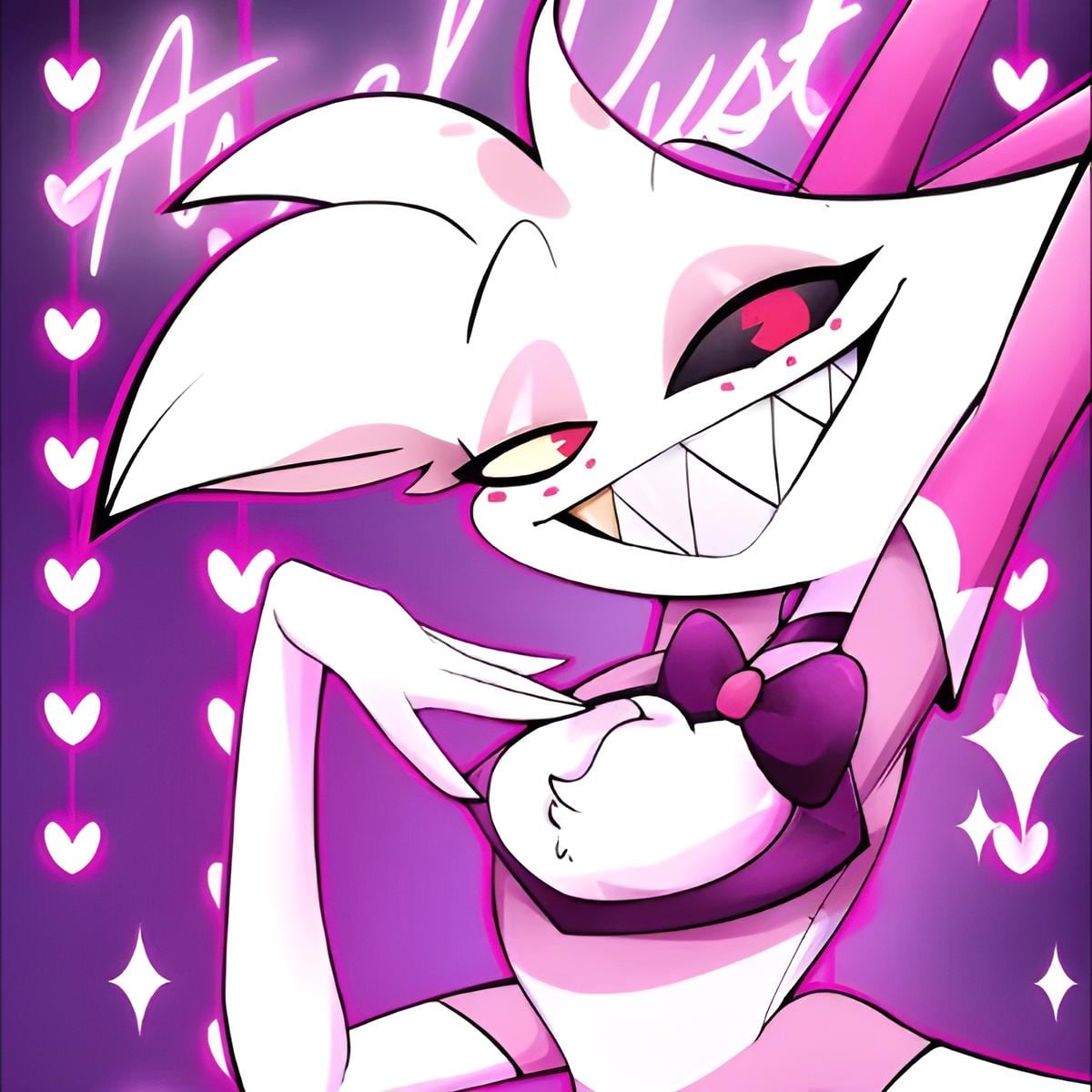 Chat with Angel dust, the  character AI chatbot