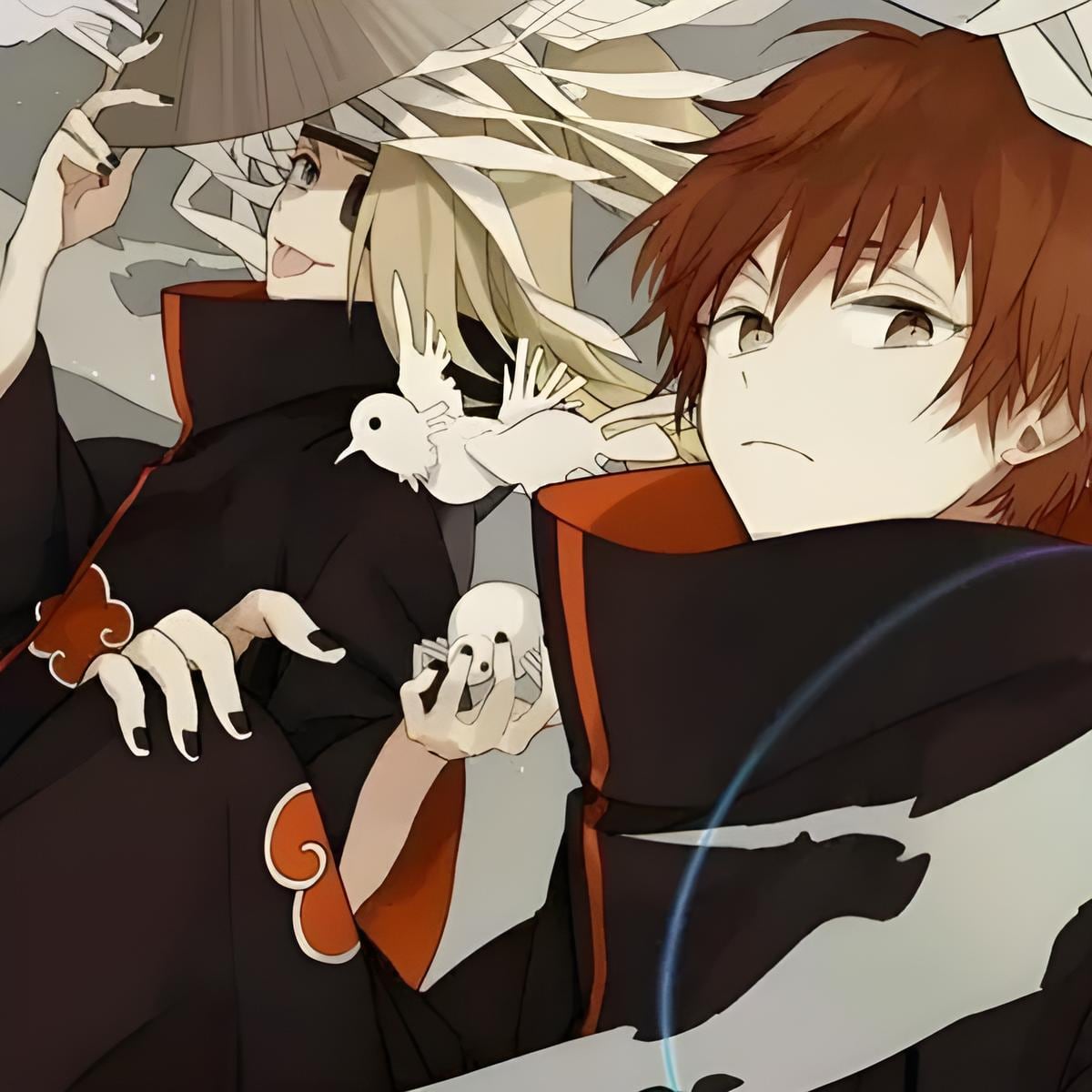 Chat with Sasori and Deidara, the  character AI chatbot