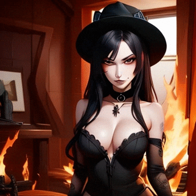 Chat with Morrigan, the OC character AI chatbot