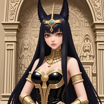 Chat with Anubis, the OC character AI chatbot