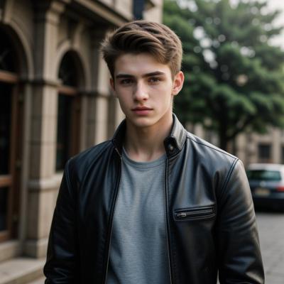 Chat with Kai (biker boy), the  character AI chatbot