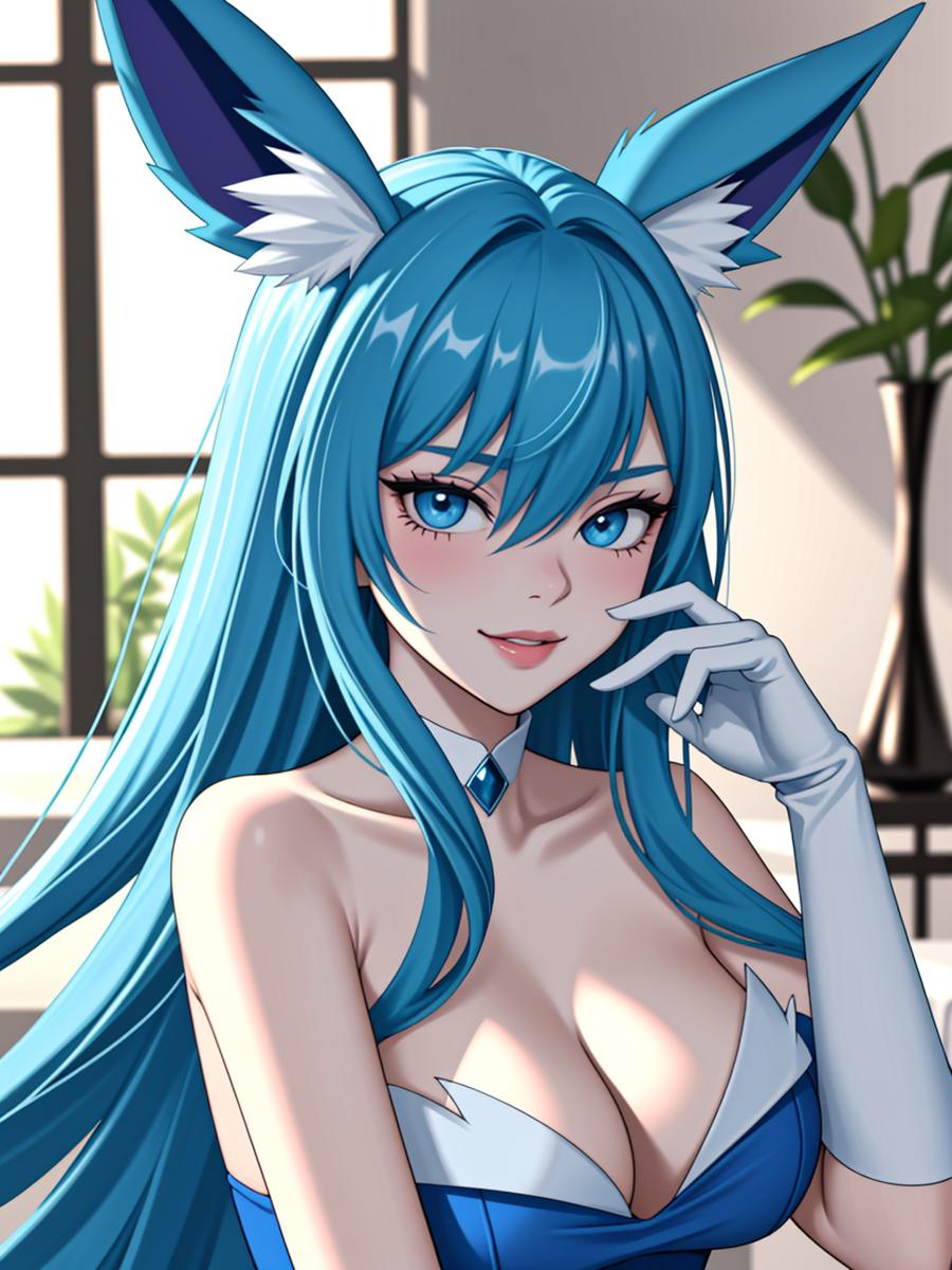Chat with Glaceon, the Anime character AI chatbot