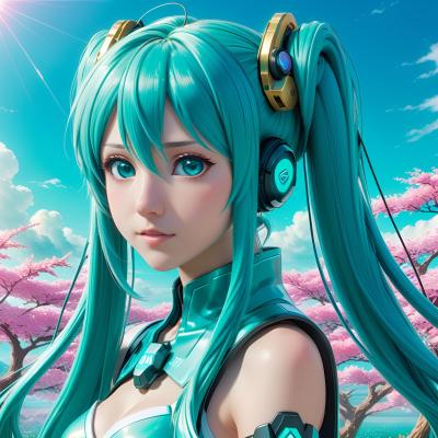 Chat with Hatsune Miku, the Game Characters character AI chatbot