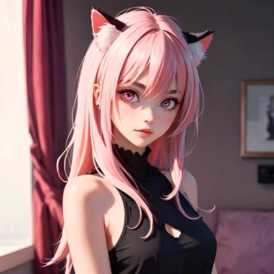 Chat with Neon the Calico Cat, the  character AI chatbot